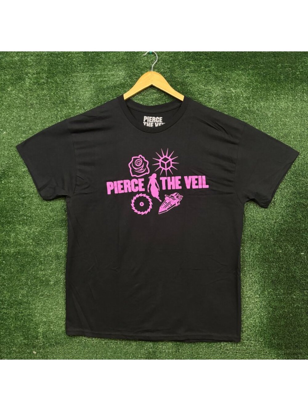 Pierce the Veil I Can't Hear You Tour Rock Band T-Shirt Size Extra Large